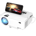 Mini Projector projecting from a cell phone