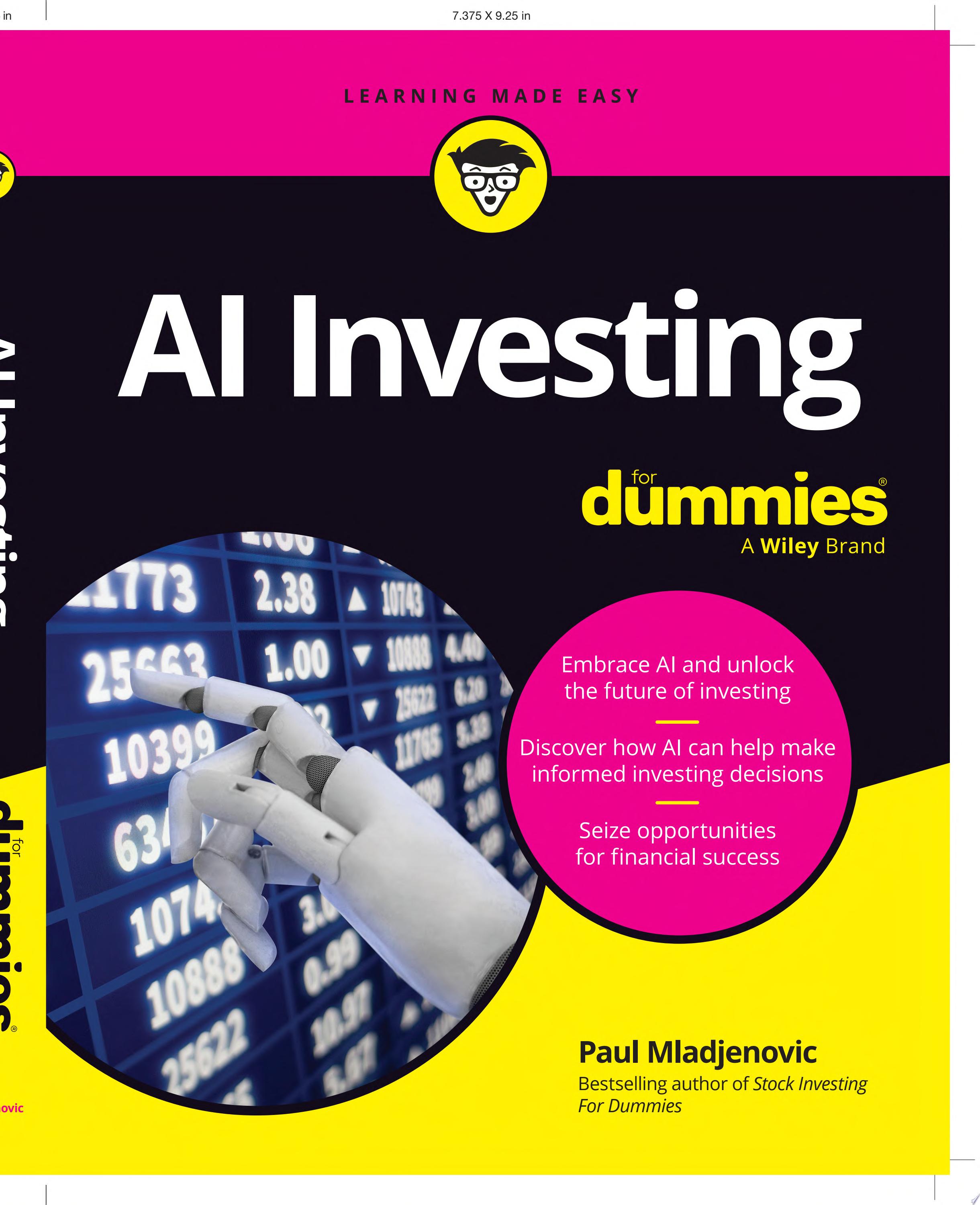 Image for "AI Investing For Dummies"